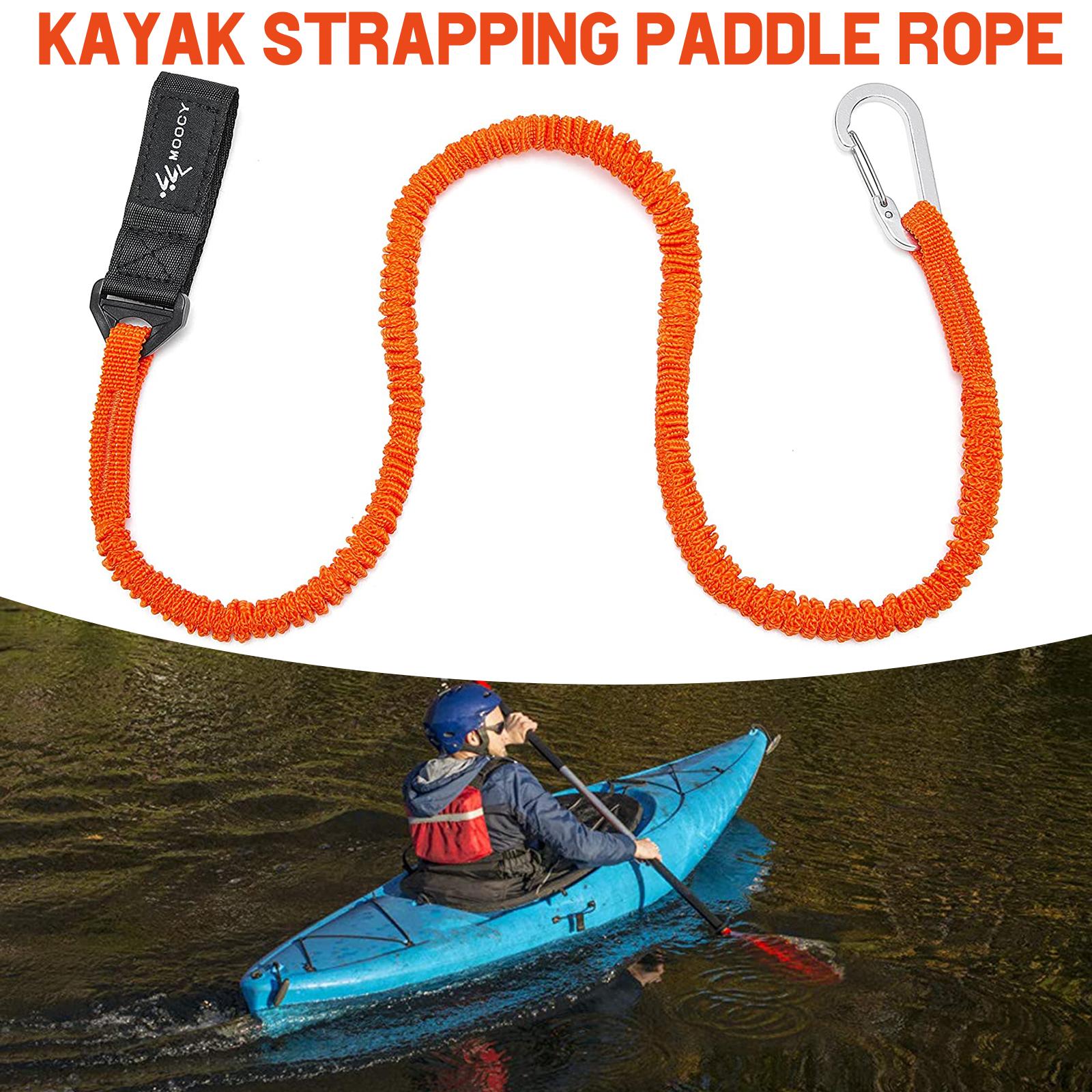 Adjustable Elastic Kayak Paddl - Fishing Kayak Paddle Leash recension och pris