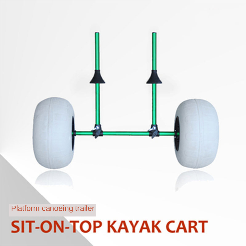 Foldable Upright Kayak Trailer - Fishing Kayak Cart recension och pris