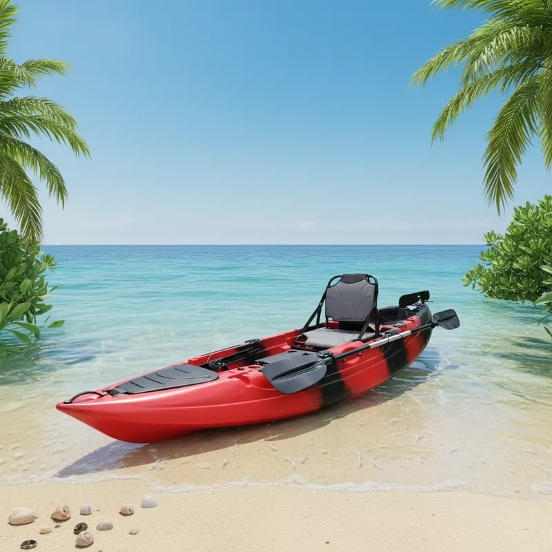 10ft Single Seat Sit on Fishin - Fishing Kayak Paddle recension och pris